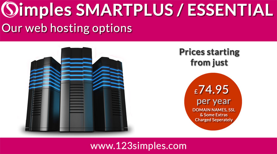 SmartPlus / Essential Web Hosting from 123 Simples